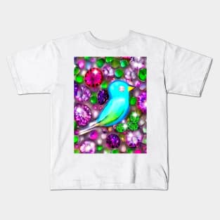 Blue Bird Kids T-Shirt